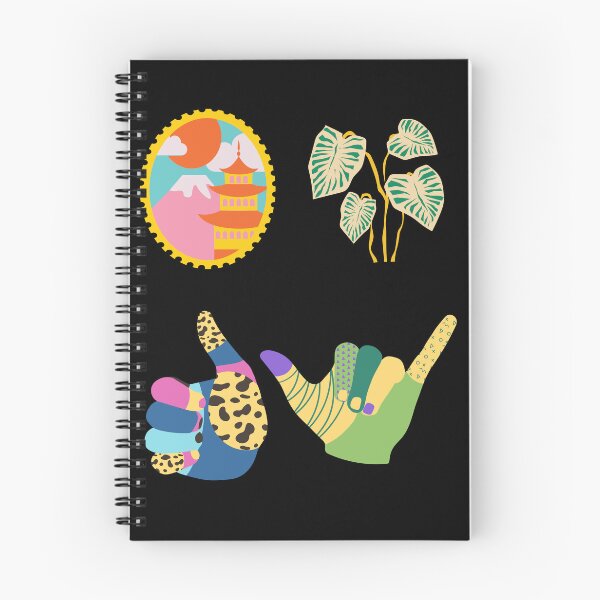 Item preview, Hawaii good vibe themed sticker pack designed and sold by Sam Artist.