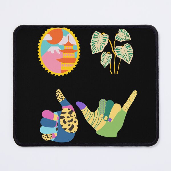 Item preview, Hawaii good vibe themed sticker pack designed and sold by Sam Artist.