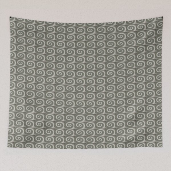 Item preview, Volksbolts/KABFA Designs Green Swirl Pattern 4 designed and sold by KABFA Designs.