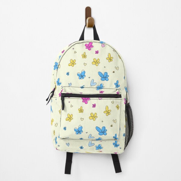 Item preview, Heartstopper flowers and hearts mix (pan flag colors) designed and sold by Sophprano.