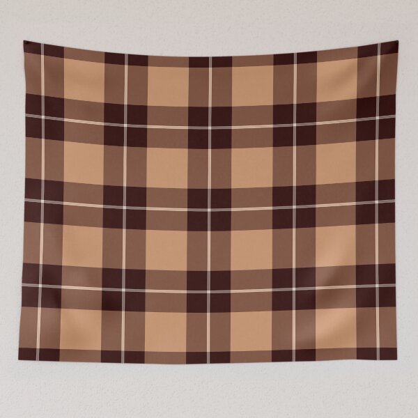 Item preview, Black and Brown Tartan Plaid designed and sold by TheWalnut.