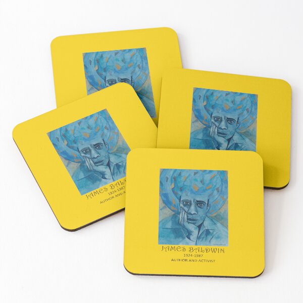 Item preview, James Baldwin Portrait designed and sold by VerlenaJohnson.