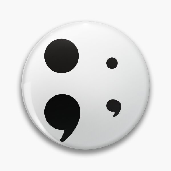 Artikelvorschau, Black semi colon small and big entworfen und verkauft von Sam Artist.