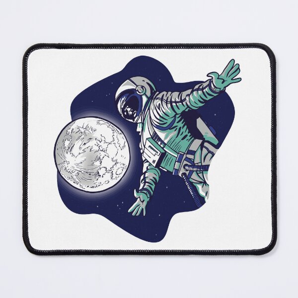 Artikelvorschau, Astronaut and the moon entworfen und verkauft von 1White-Rabbit.