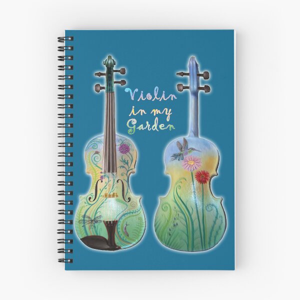 Item preview, Violin in My Garden - garden in my Violin designed and sold by MissMusica.