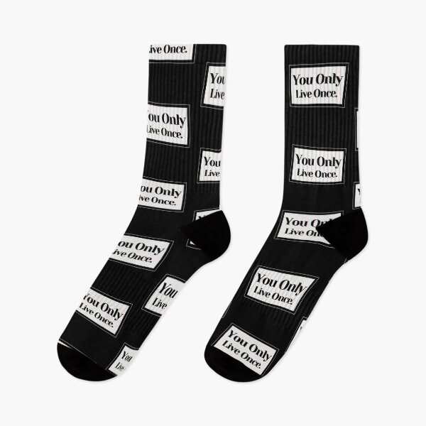 Item preview, You Only Live Once. designed and sold by PostiveText.