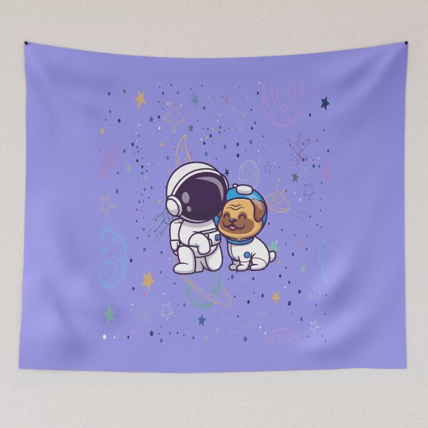 Artikelvorschau, ASTRONAUT and dog entworfen und verkauft von abdelhameed zayed.