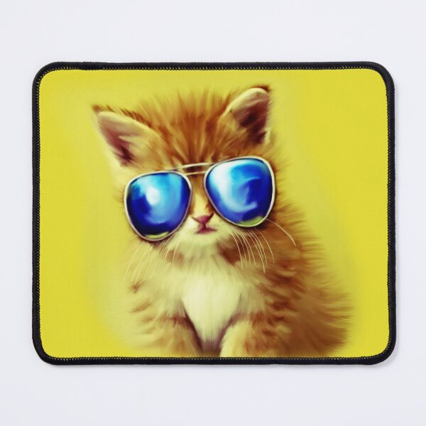 Item preview, Cute Kitty with Sunglasses designed and sold by MyArt23.