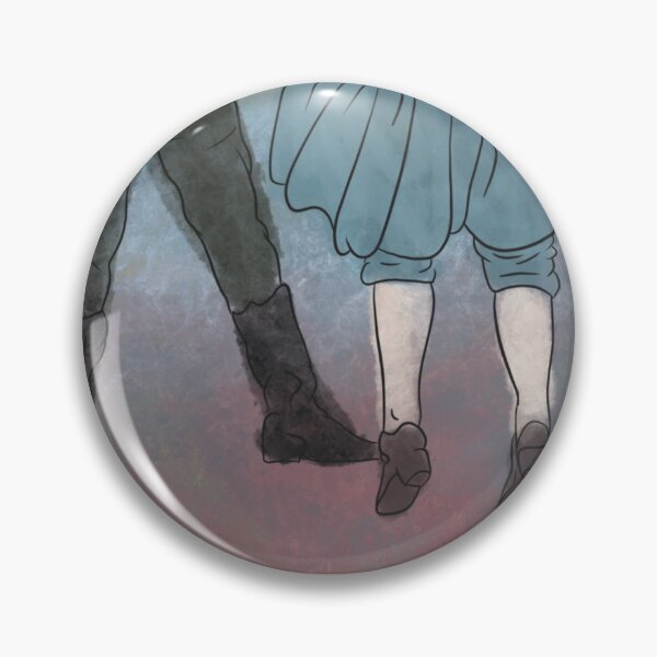Item preview, Our Flag Means Death Tarot - The Lovers designed and sold by SuperbScribbles.