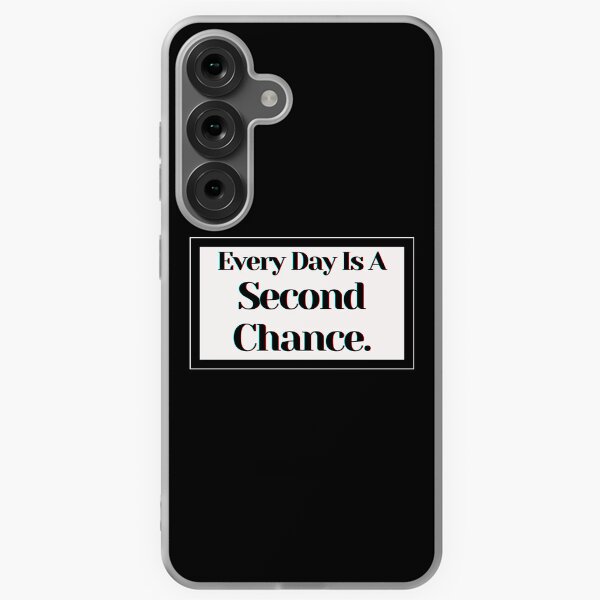 Item preview, Every Day Is A Second Chance. designed and sold by PostiveText.