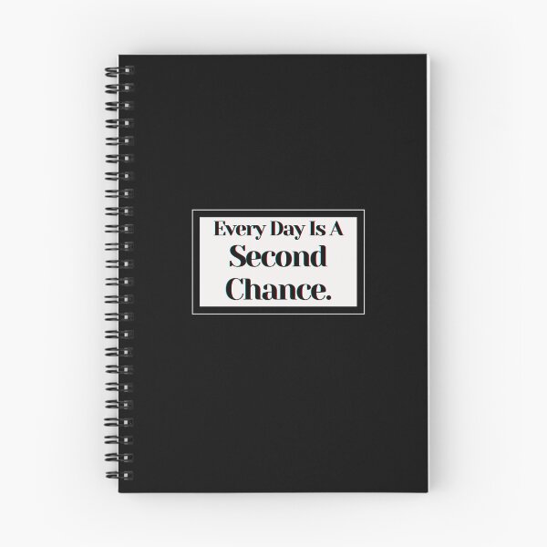 Item preview, Every Day Is A Second Chance. designed and sold by PostiveText.
