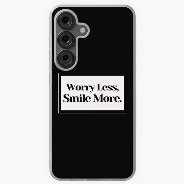 Item preview, Worry Less, Smile More. designed and sold by PostiveText.
