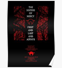 The Sisters Of Mercy - The Worlds End - First and Last and Always Poster