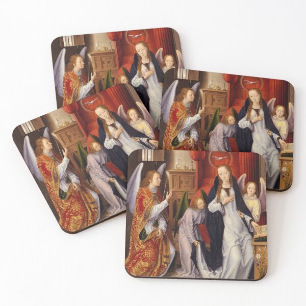 Item preview, The Annunciation | Hans Memling | 1489 Renaissance Christian Gospel Art designed and sold by CJET.