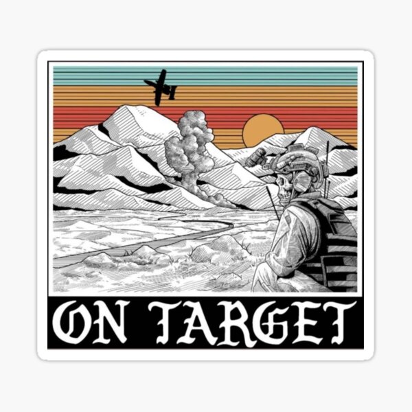 FOG- ON TARGET Sticker