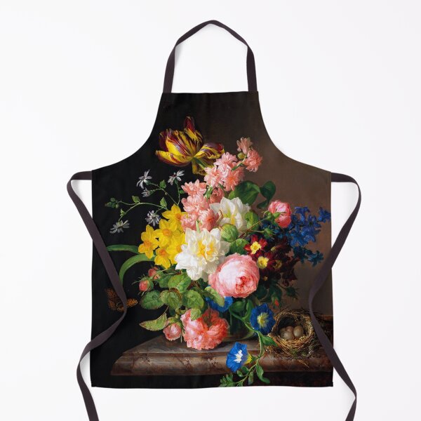 Item preview, Blumenstrauß mit Vogelnest und Schmetterling (1843) , Bouquet with Bird's Nest and Butterfly Josef Lauer  designed and sold by TeeARTHY.