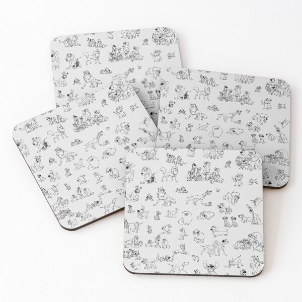 Item preview, Cartoon dogs pattern designed and sold by Pegasorus.