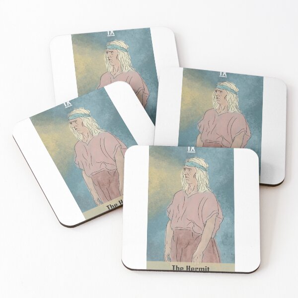 Item preview, Our Flag Means Death Tarot - The Hermit designed and sold by SuperbScribbles.