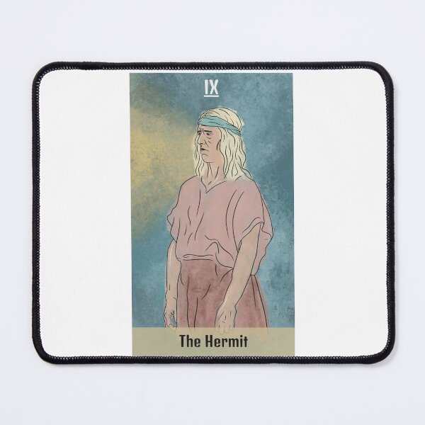 Item preview, Our Flag Means Death Tarot - The Hermit designed and sold by SuperbScribbles.