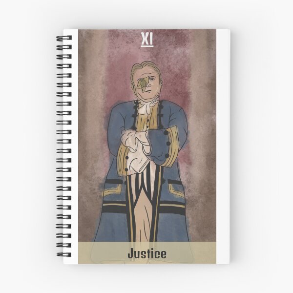 Item preview, Our Flag Means Death Tarot - Justice designed and sold by SuperbScribbles.