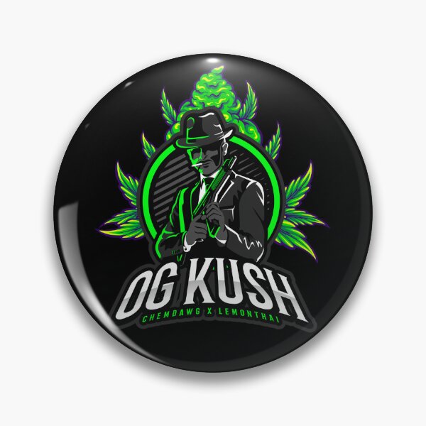 Item preview, OG Kush - ChemDawg x Lemon Thai - 420 Weed Strains - Stoner designed and sold by YomeHayin.