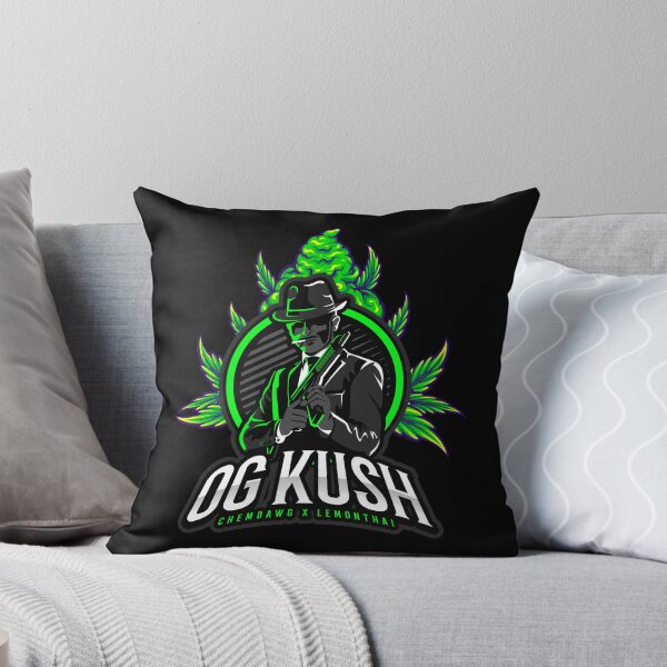 Item preview, OG Kush - ChemDawg x Lemon Thai - 420 Weed Strains - Stoner designed and sold by YomeHayin.