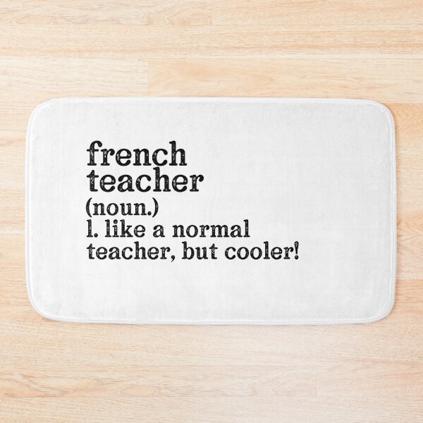 Item preview, French Teacher: Like A Normal Teacher But Cooler! designed and sold by TeesYouWant.