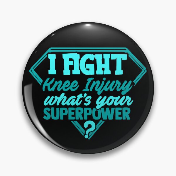 Item preview, I Fight Knee Injury What's Your Superpower designed and sold by Kohend.