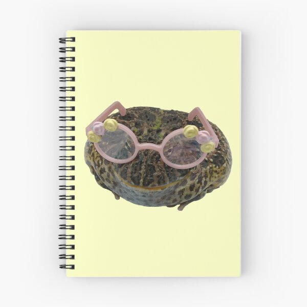Artikelvorschau, Cute pink glasses frog entworfen und verkauft von LimetheFrog.
