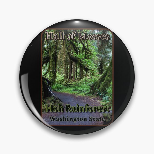 Item preview, Hoh Rain Forest Hall of Mosses Olympic National Rainforest Highway 101 Washington State designed and sold by Kona Linda.