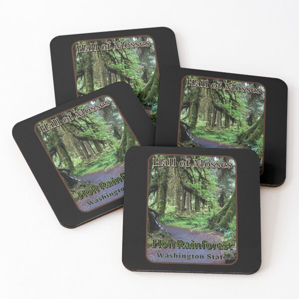 Item preview, Hoh Rain Forest Hall of Mosses Olympic National Rainforest Highway 101 Washington State designed and sold by Kona Linda.