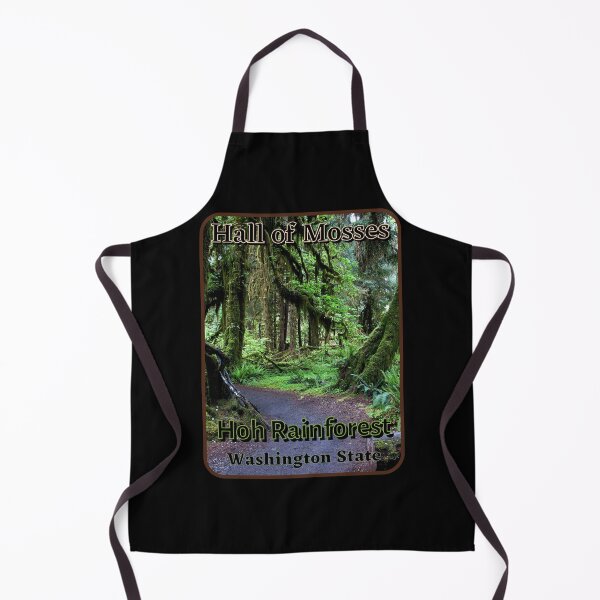 Item preview, Hoh Rain Forest Hall of Mosses Olympic National Rainforest Highway 101 Washington State designed and sold by Kona Linda.