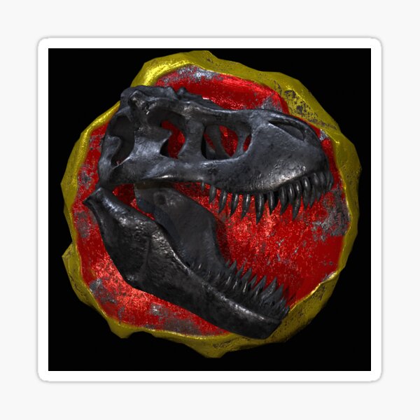 T-Rex Jurassic Sticker