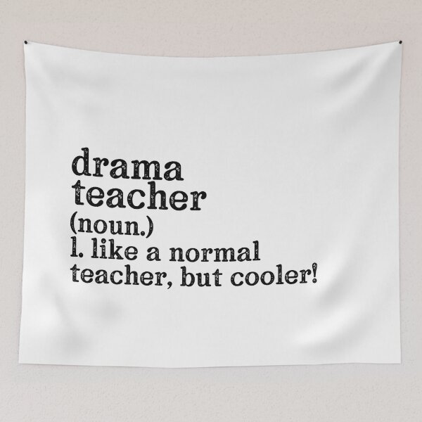Item preview, Drama Teacher: Like A Normal Teacher But Cooler! designed and sold by TeesYouWant.