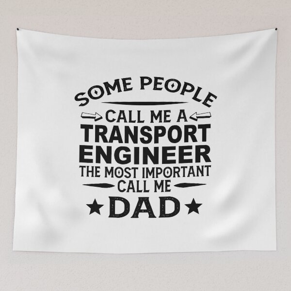Item preview, Transport engineer Father Dad T-shirt gift for father's Day Transport engineer Dad Father's Day, Transport engineer Dad Hudband Christmas Gift designed and sold by xlnv.