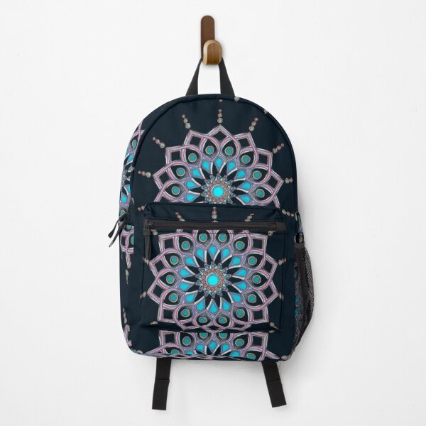 Item preview, Fourteen Pointed Cosmic Mandala In Metallic Glass designed and sold by kernowerno.