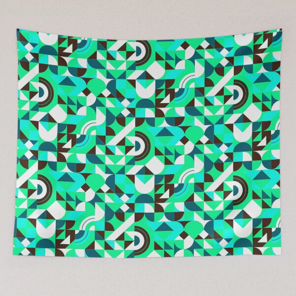 Item preview, geometric colorful patterns conceptual Art - Abstract Neo Geo graphic design designed and sold by Design Repo.