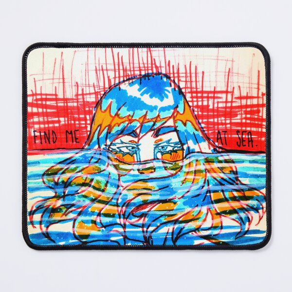 Item preview, Find Me At Sea: With Confidence Waterfall Lyrics designed and sold by ghostgraffitii.