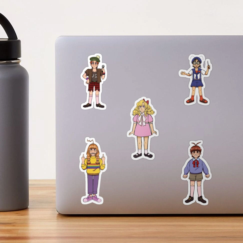 BlueyCapsules characters pack of 5 | Sticker