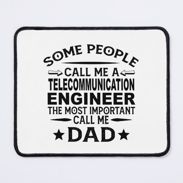 Item preview, Telecommunications engineer Father Dad T-shirt gift for father's Day Telecommunications engineer Dad Father's Day, Telecommunications engineer Dad Hudband Christmas Gift designed and sold by xlnv.