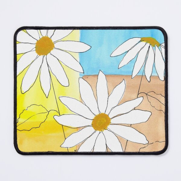 Item preview, Daisies with Multicolored Background designed and sold by Art-by-Ahyoka.