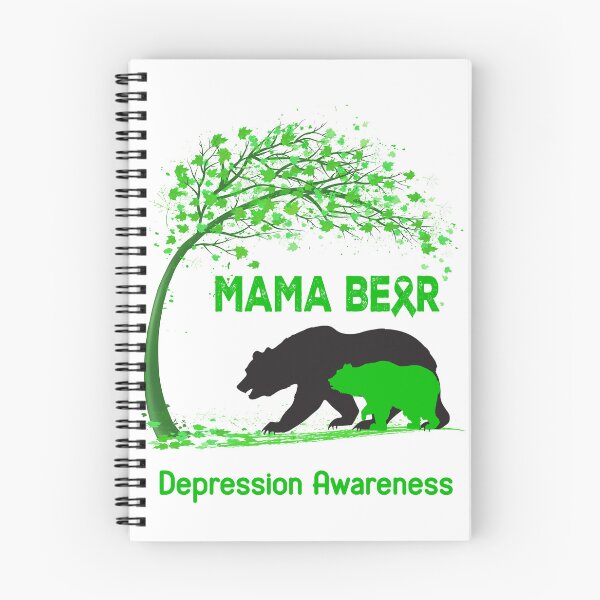 Item preview, Mama Bear Depression Awareness designed and sold by Mnrshirley.