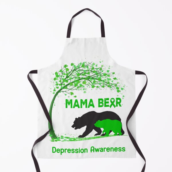Item preview, Mama Bear Depression Awareness designed and sold by Mnrshirley.
