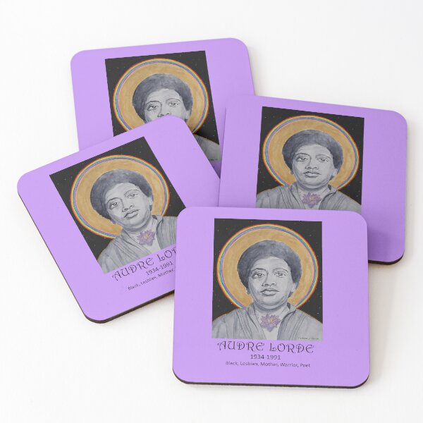 Item preview, Audre Lorde Portrait designed and sold by VerlenaJohnson.