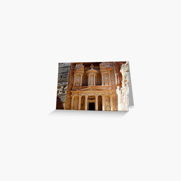Petra the Red City Greeting Card