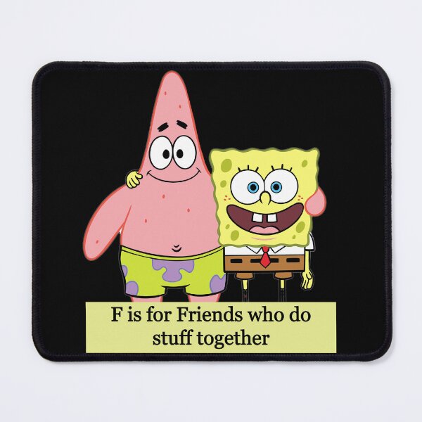 Item preview, spongebob & patrick f is for friends  designed and sold by stillballin.