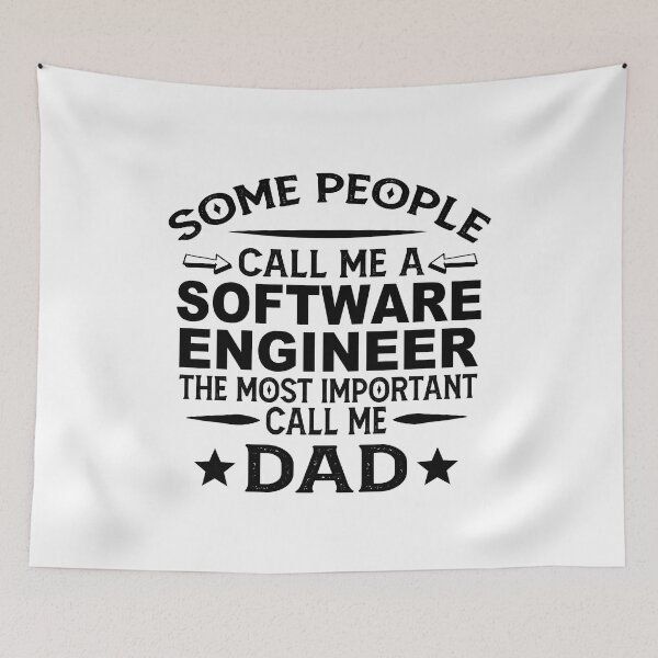 Item preview, Software engineer Father Dad T-shirt gift for father's Day Software engineer Dad Father's Day, Software engineer Dad Hudband Christmas Gift designed and sold by xlnv.