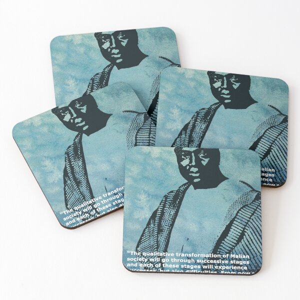Item preview, President Modibo Keita of Mali - An African hero - Quote designed and sold by Tony Cisse.