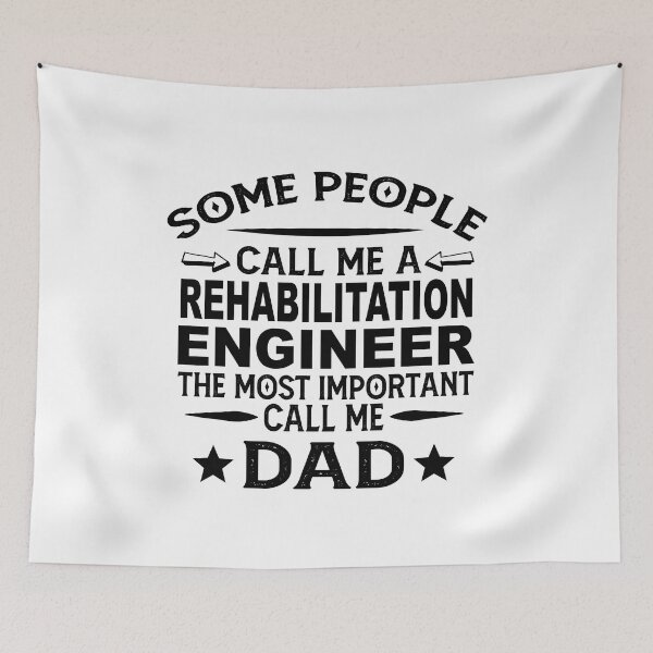 Item preview, Rehabilitation engineer Father Dad T-shirt gift for father's Day Rehabilitation engineer Dad Father's Day, Rehabilitation engineer Dad Hudband Christmas Gift designed and sold by xlnv.