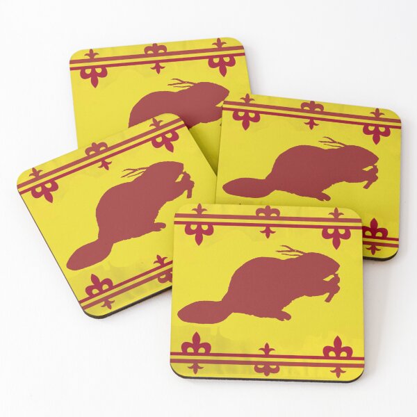 Item preview, Beaver Scottish Royal Banner (bratach rìoghail bìobhair) designed and sold by JonathanR1994.